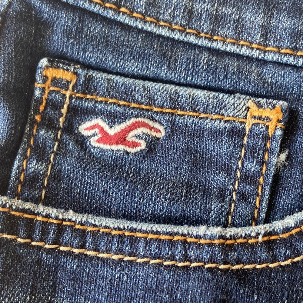 Hollister California Jean Shorts -Size 5 - Picture 7 of 7